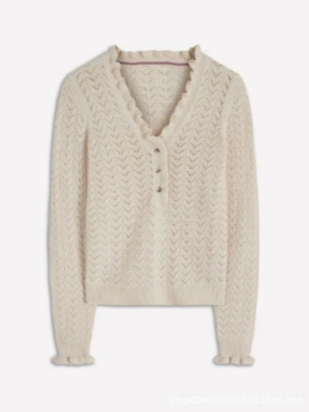Women French Ruffle Collar Long Sleeve Knit Chic Sexy Preppy Slim Fall Sweater